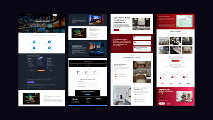 design cro focused high converting PPC landing page for google and meta ads