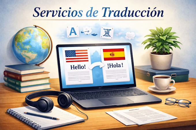 traductor, y soporte administrativo