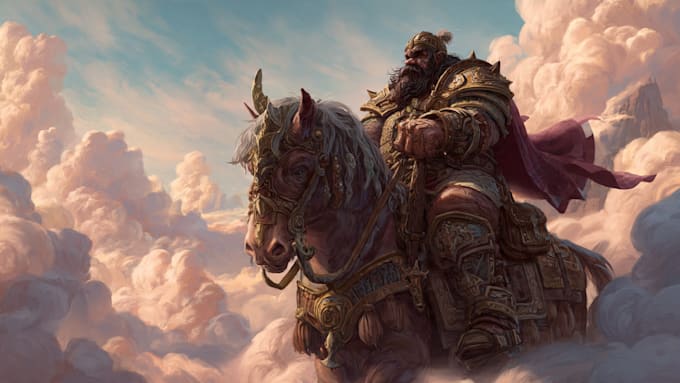 draw a fantasy illustration