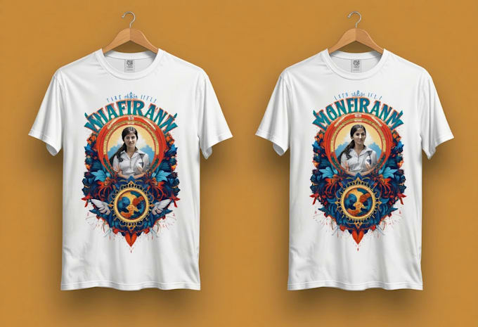 Design a creative graphic t shirt design by Borobarier | Fiverr