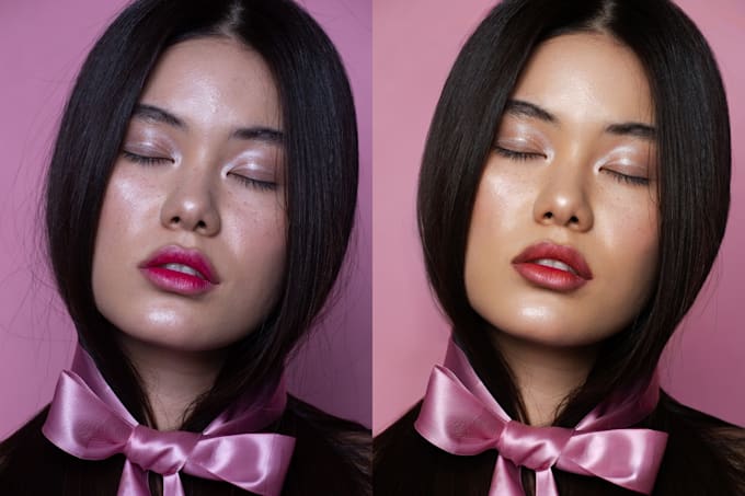 do professional headshot portrait photo editing