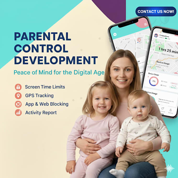design a clear, userbfriendly manual for kids tablet with parental control app