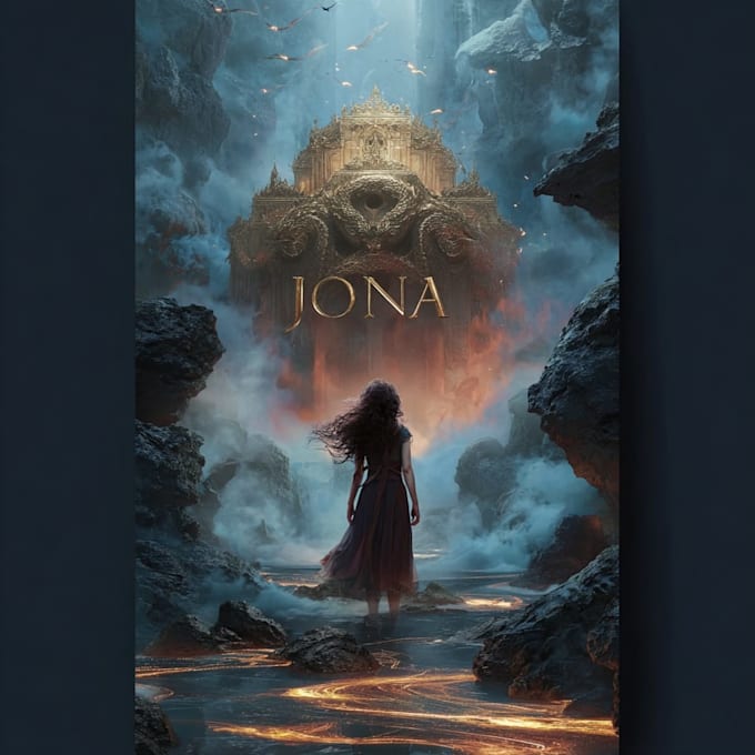 create your epic fantasy book cover