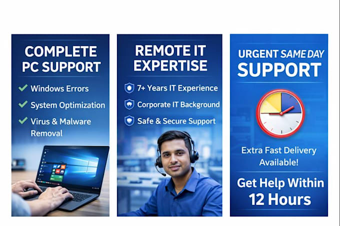 fix your computer or laptop remotely