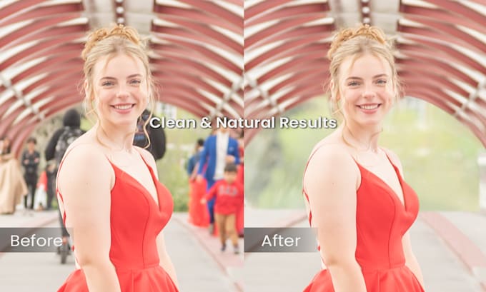 remove unwanted objects or people from photos professionally