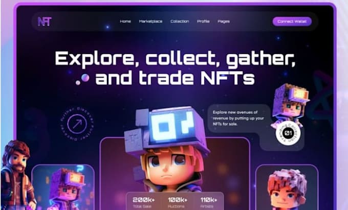 build a web3 solana nft staking website as a blockchain developer