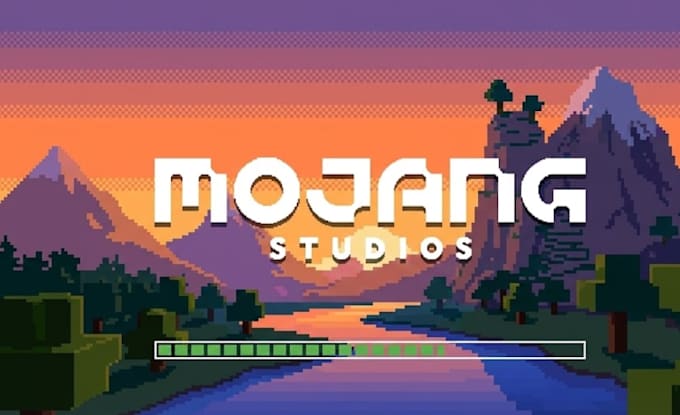 custom minecraft main menu and loading screen design
