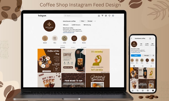 design engaging social media posts for restaurants and cafes