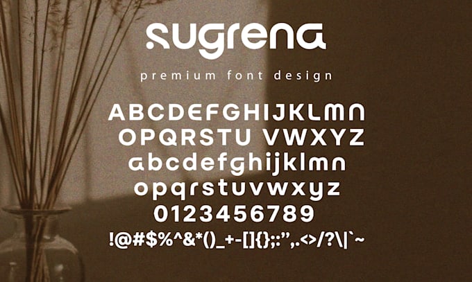 create a custom font design based on your ideas or any font edits