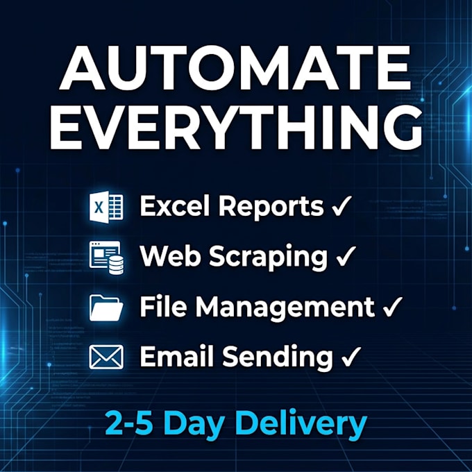 automate a small python task or script