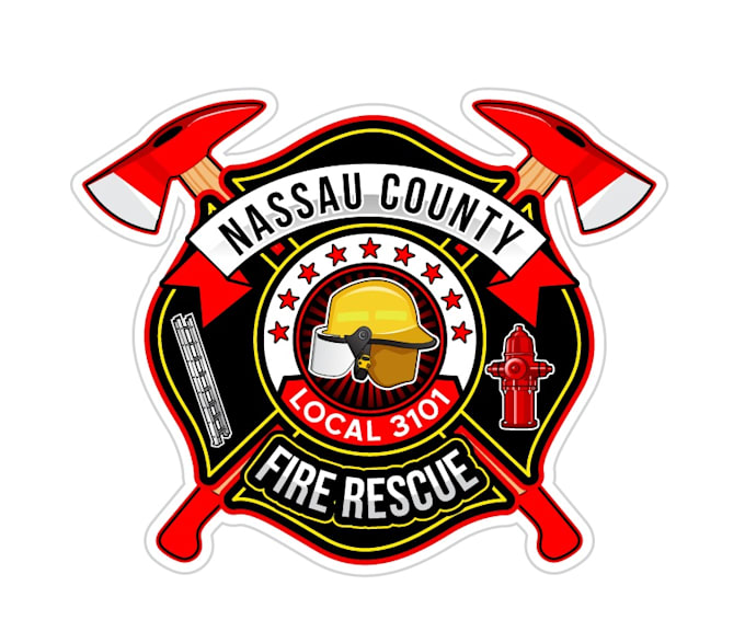 design beautiful fire rescue logo