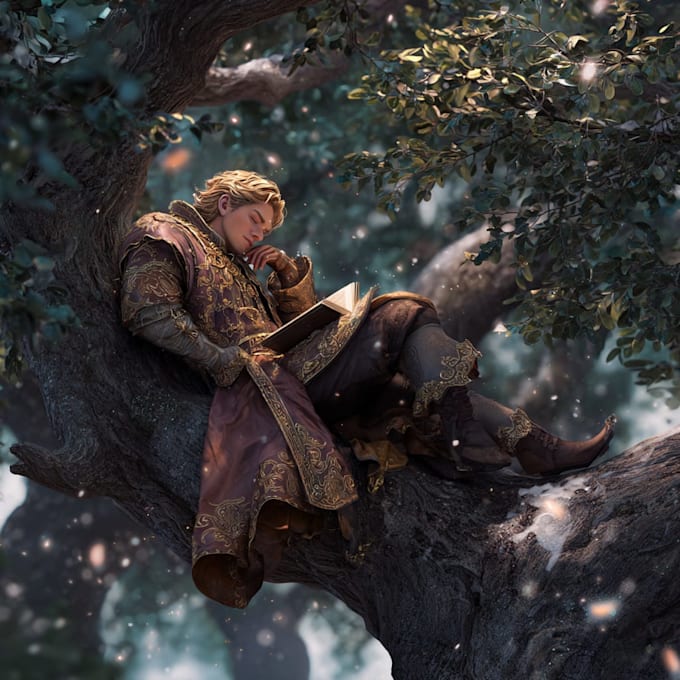 design an fantasy illustration