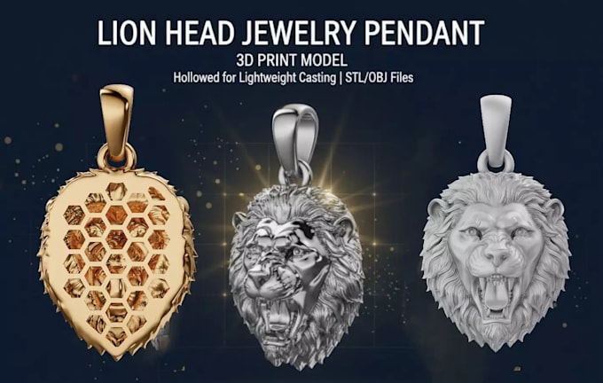 create 3d printable ring models for jewelry casting and manufacturing