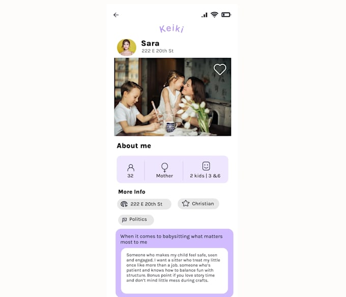 design a mobile app UI in figma