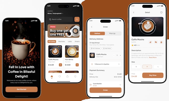 Design modern and user friendly mobile app ui ux in figma by Ioslover ...