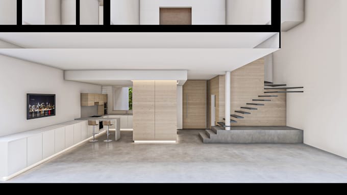 haré modelado y renderizado 3d de tus proyectos