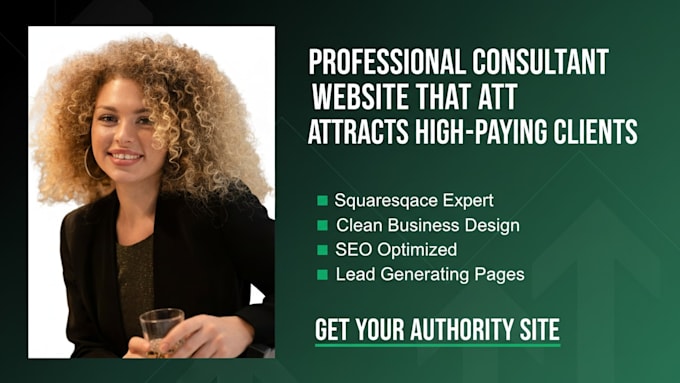 build a professional squarespace consultant website