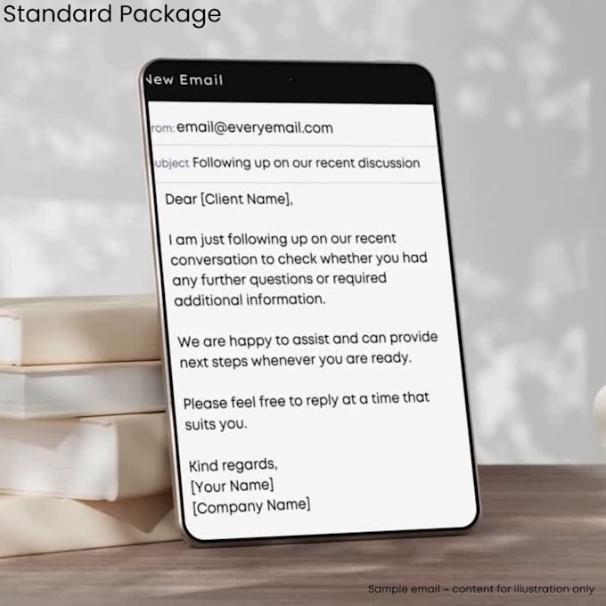 write professional client emails for your business
