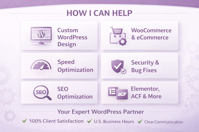 design a professional responsive SEO optimized wordpress website