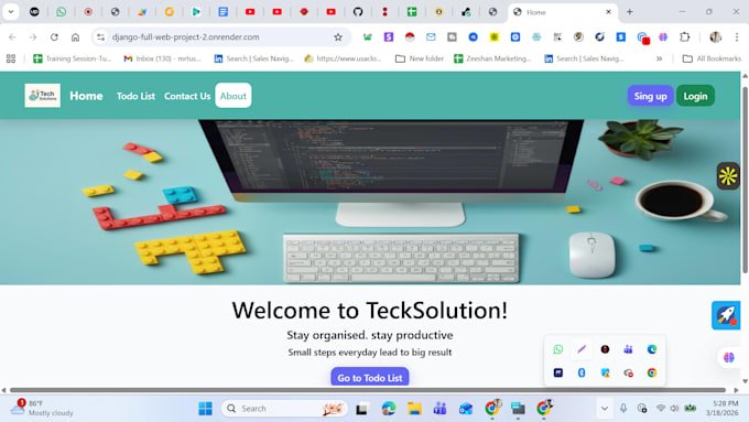 do fullstack business website development, shopify store website development
