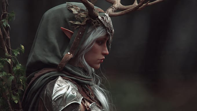 dnd, fantasy character and dnd character
