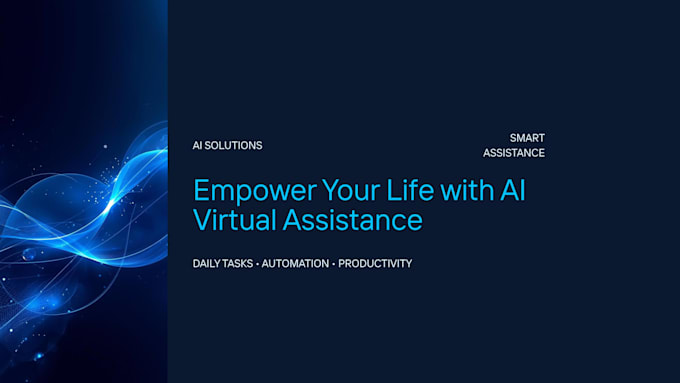 be your ai powered virtual assistant for daily tasks