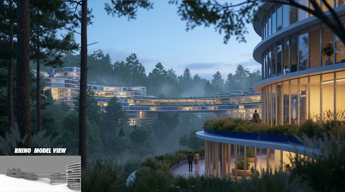 create realistic architectural renders with ai and manual in 24hours