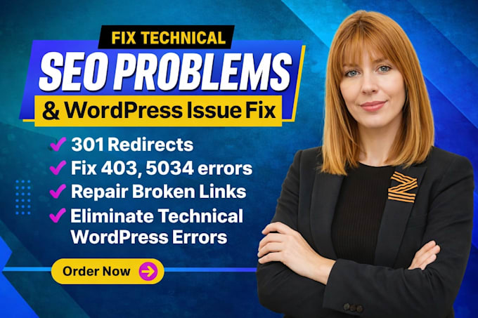 fix 404 errors broken links pages 301 redirects website issues search permalink