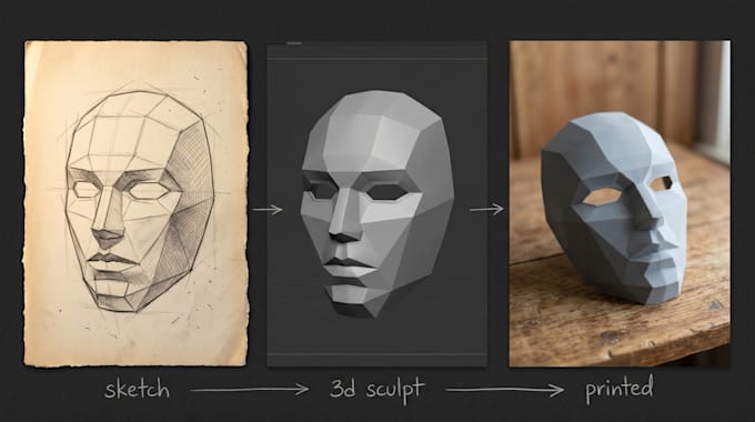 Convert your 2d image into a perfect 3d model for your product, game or ...
