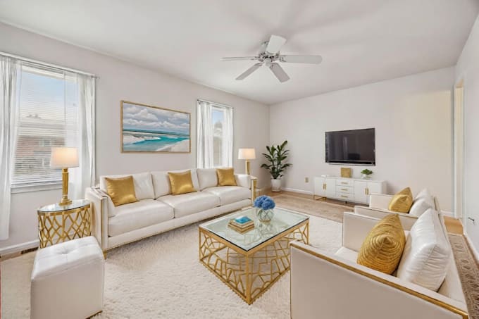 transform empty rooms with realistic virtual staging