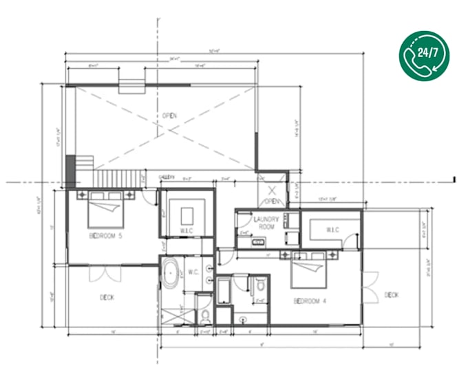 draw architecture and mechanical autocad drawing