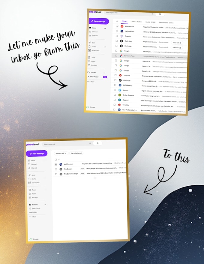 organize, clean, and declutter your inbox professionally