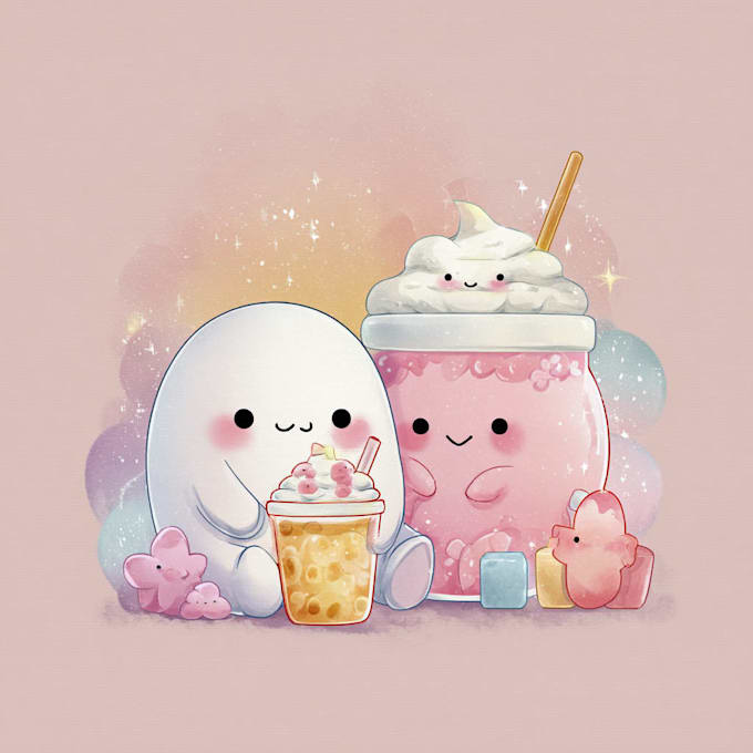 cute kawaii illustration for you