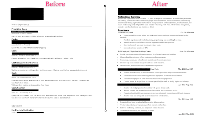 help optimize your resume
