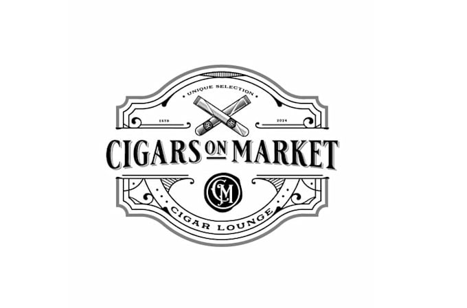 design premium cigar brands, labels, boxes, and logo