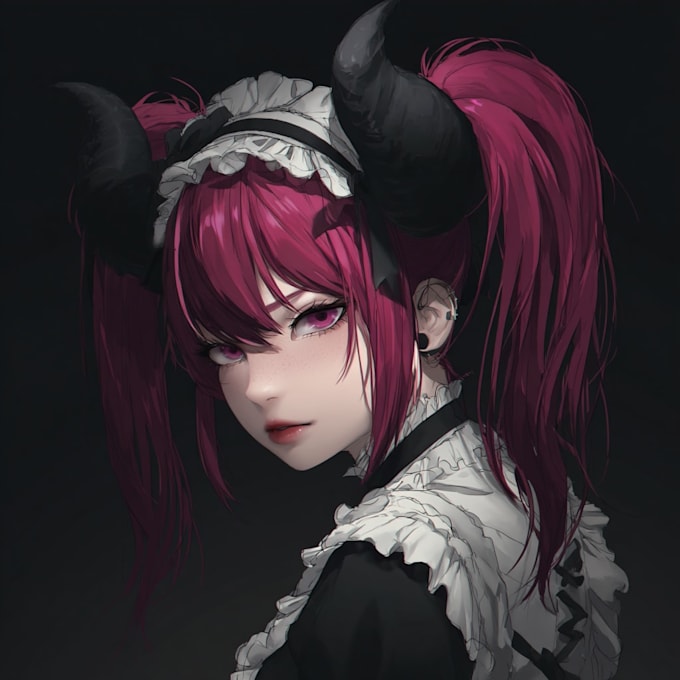 draw a professional anime illustration
