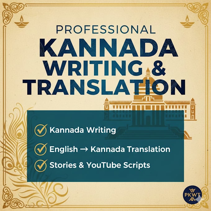 do kannada content writing and translation