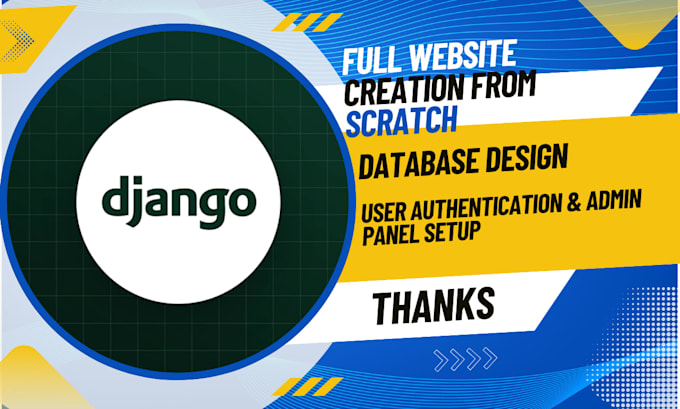 develop a secure python django web application