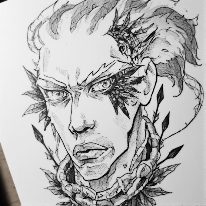 create a professional tribal tattoo design