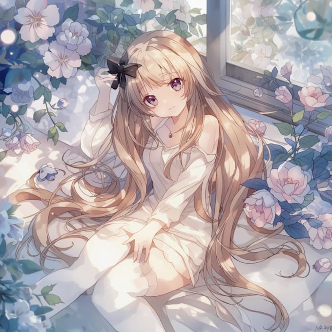 draw cute and beautiful anime art