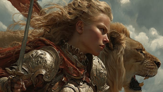design semi realistic fantasy art