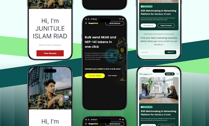 design modern app UX UI using figma