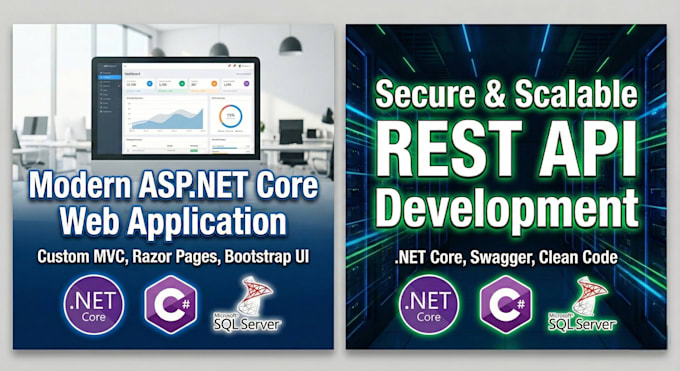 fix bugs in your asp dot net core mvc, web api and sql projects