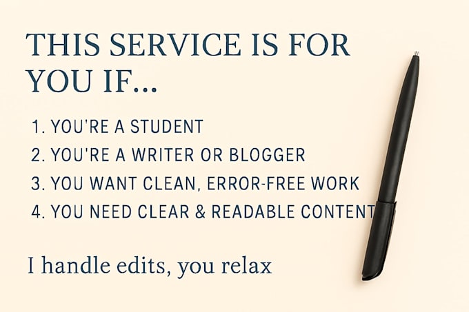 write, proofread, and edit your story