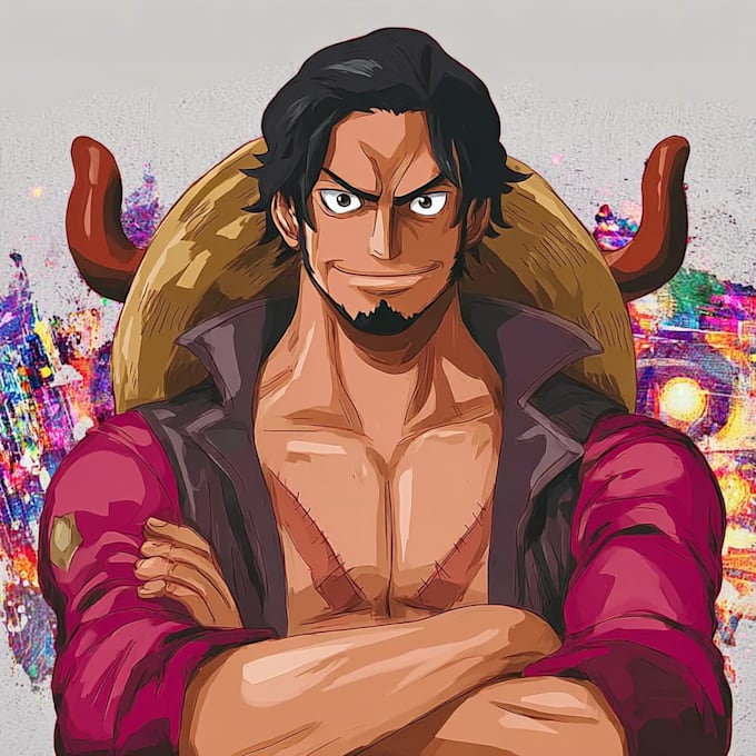 draw custom one piece character illustrations