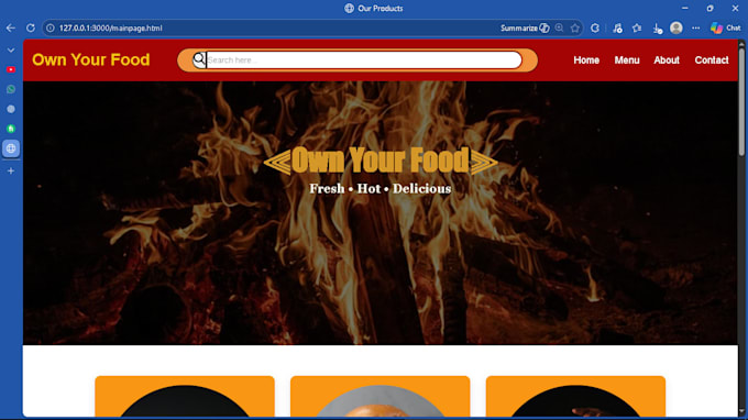 design clean and responsive HTML CSS websites
