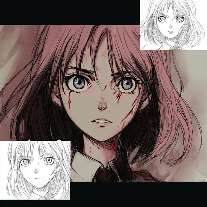 draw anime and manga illustrations