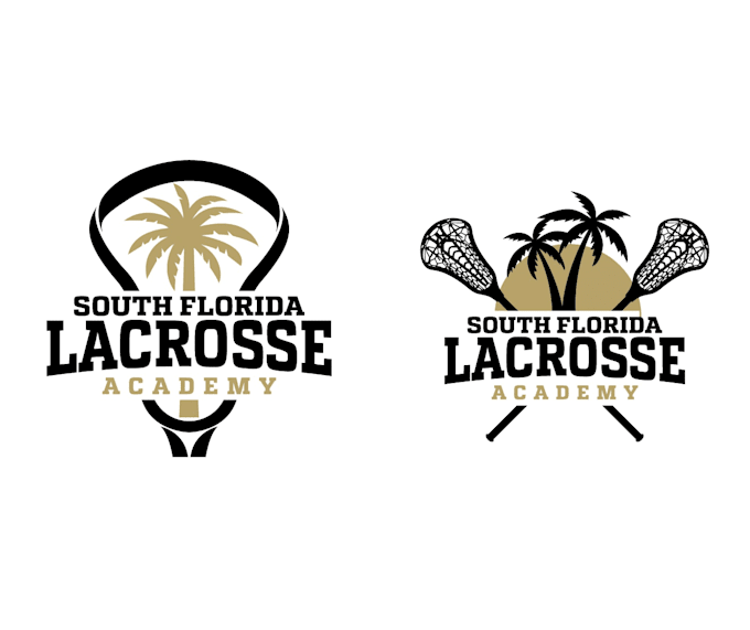 design luxury lacrosse logo