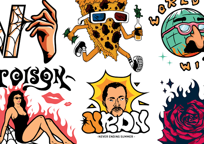 create illustration for your brand