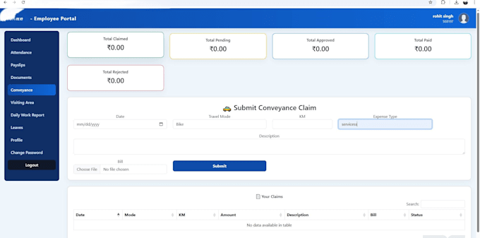 develop custom PHP HR management system for employees